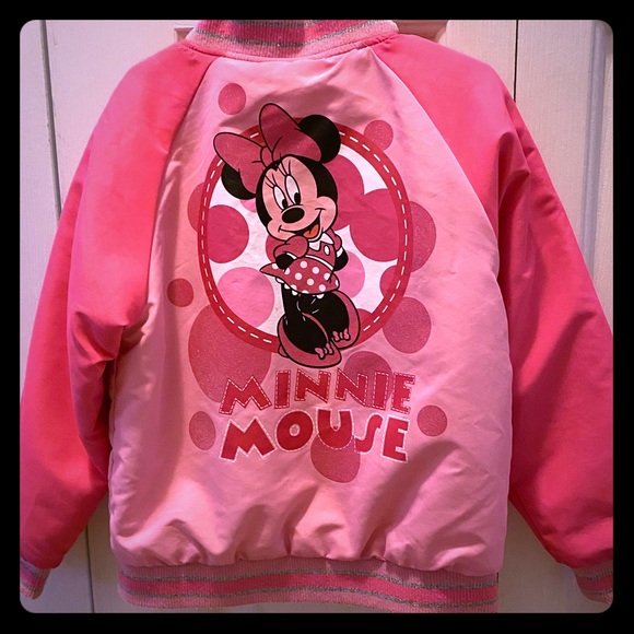 Disney Other - Pink Two Toned Disney Minnie Mouse Jacket
